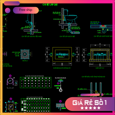 Bản vẽ thiết kế Cấp thoát nước nhà 15 tầng